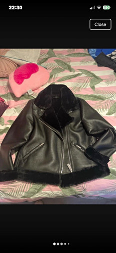 Phase eight black - faux, fur