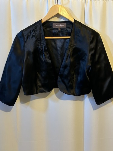 Phase eight black silk cropped - eight,