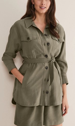 Phase eight belted shacket - phase,