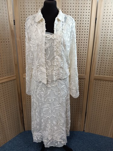 Phase eight embroidered dress - embroidered,